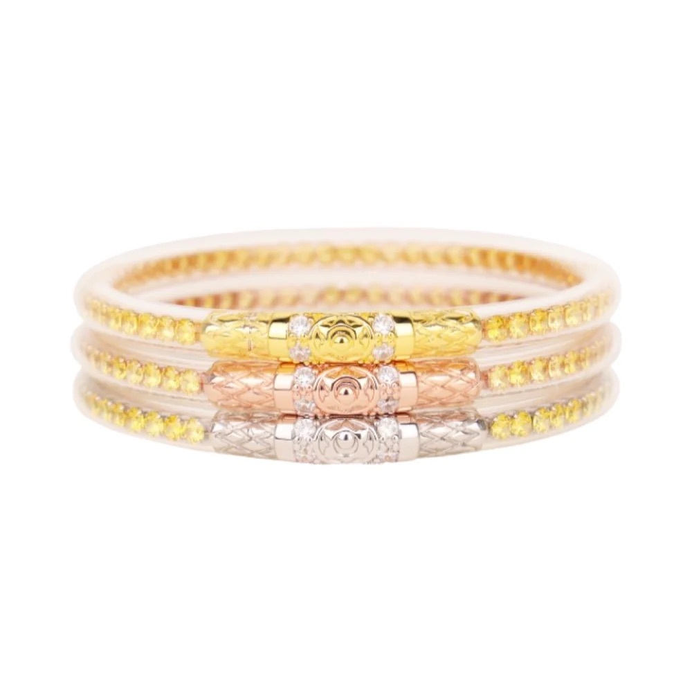Budhagirl Three Queens Bangles